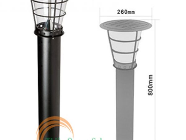 Đèn sân vườn năng lượng mặt trời TQS-2602-80cm