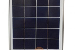 Pin năng lượng mặt trời 5W